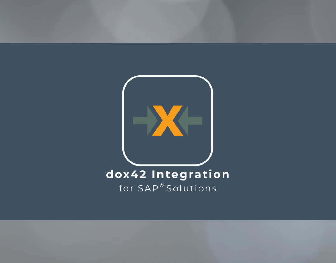 dox42 Integration for SAP Solutions